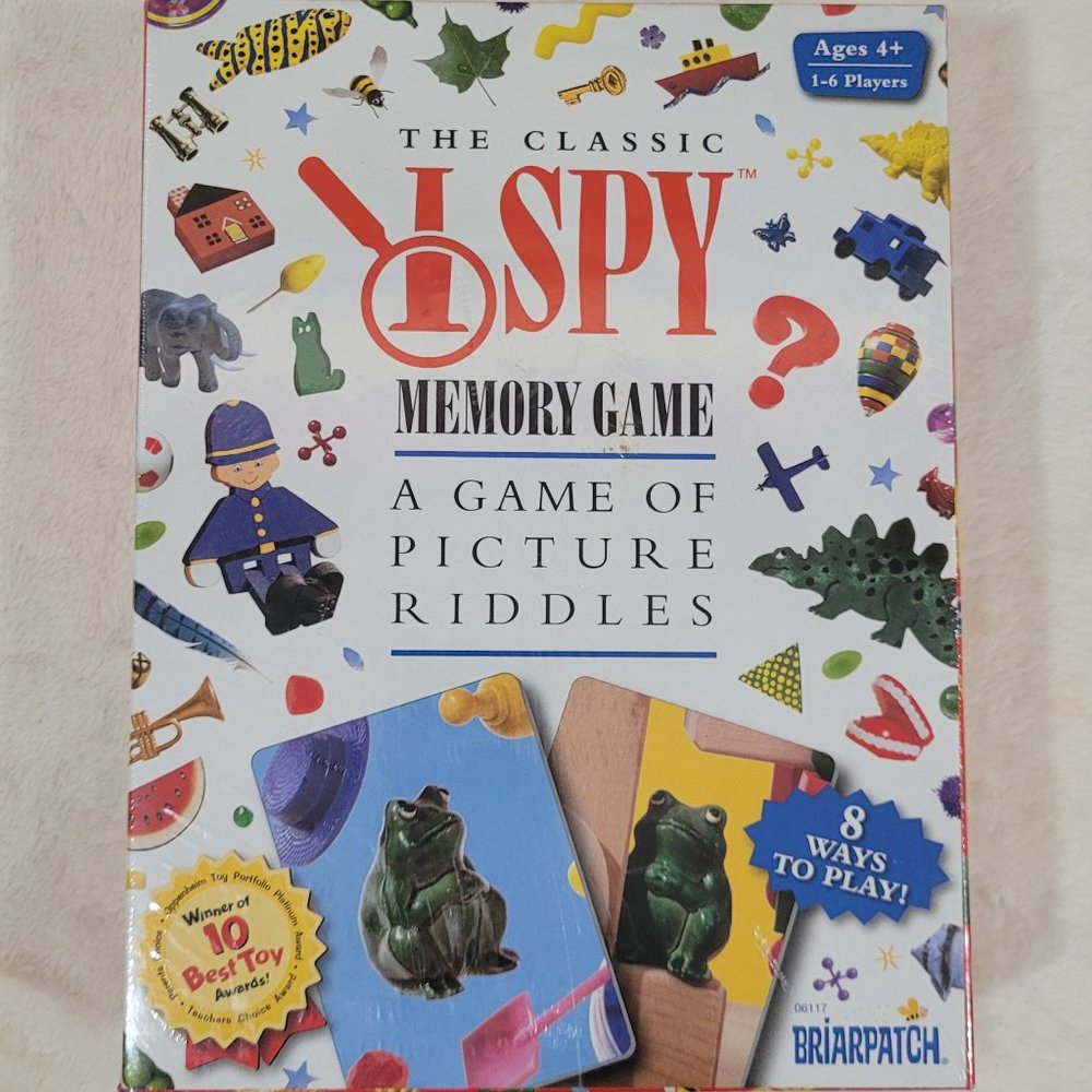 Briarpatch The Classic I Spy Memory Game